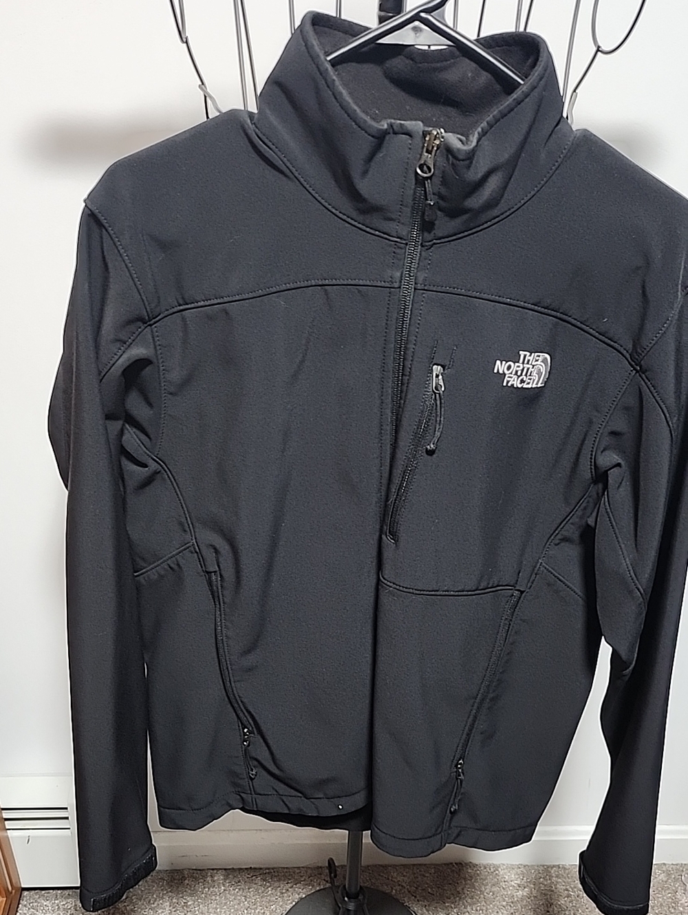 The North Face Black Men's Performance Jacket with Logo